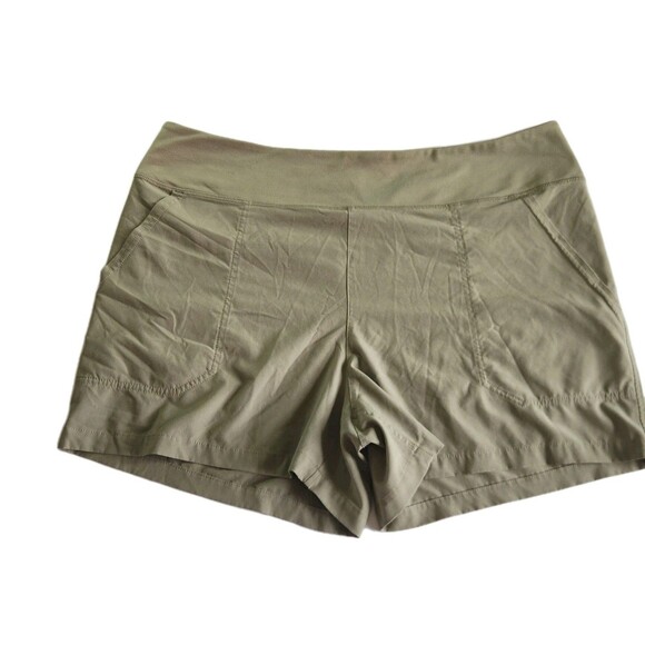 Patagonia Women’s Khaki Hiking Shorts XL – Quick Dry, 4 Pockets, 4” Inseam - Picture 2 of 7